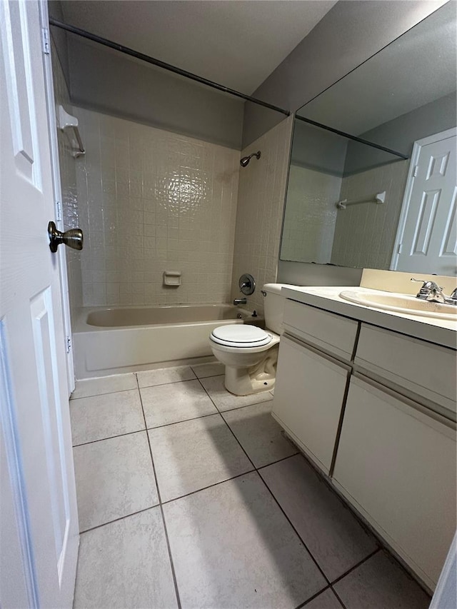 652 Roaring Dr Unit 234, Altamonte Springs, FL 32714 - bathroom with  shower combination, tile patterned floors, vanity, and toilet