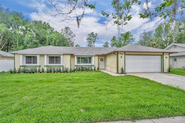 320 Bridle Path, Casselberry, FL 32707 - ranch-style house with an attached garage, driveway, and stucco siding
