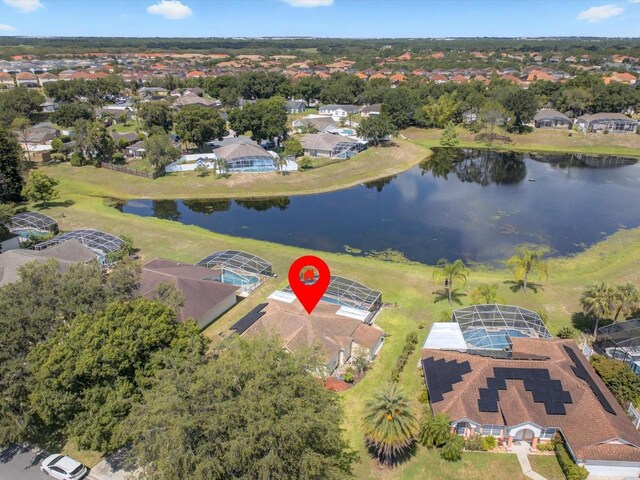 703 Sunridge Woods Blvd, Davenport, FL 33837 - view of property location with a large body of water and nearby suburban area