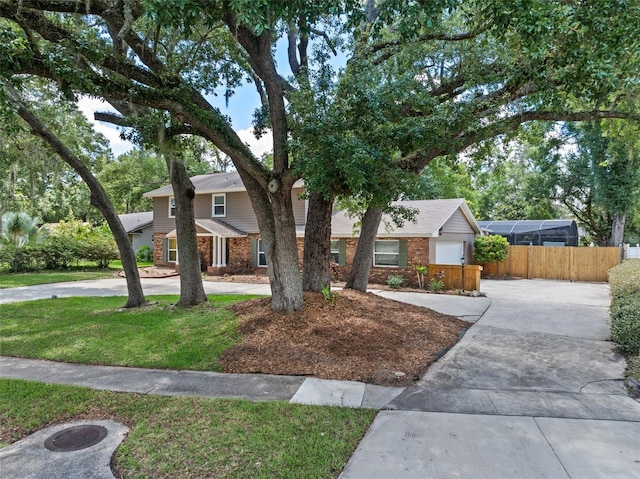120 Springwood Trl, Altamonte Springs, FL 32714 - view of front of home with curved driveway and brick siding