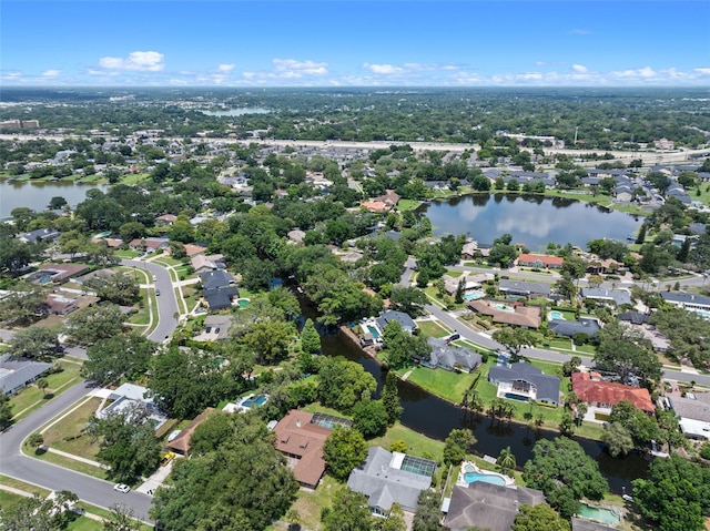 120 Springwood Trl, Altamonte Springs, FL 32714 - aerial view of property's location featuring a large body of water and nearby suburban area