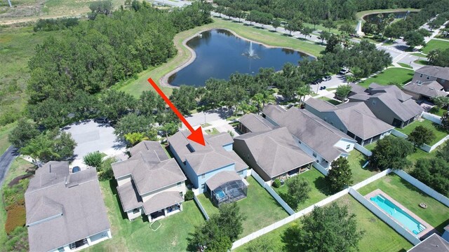 6333 Schoolhouse Pond Rd, Winter Garden, FL 34787 - aerial overview of property's location with a nearby body of water and nearby suburban area