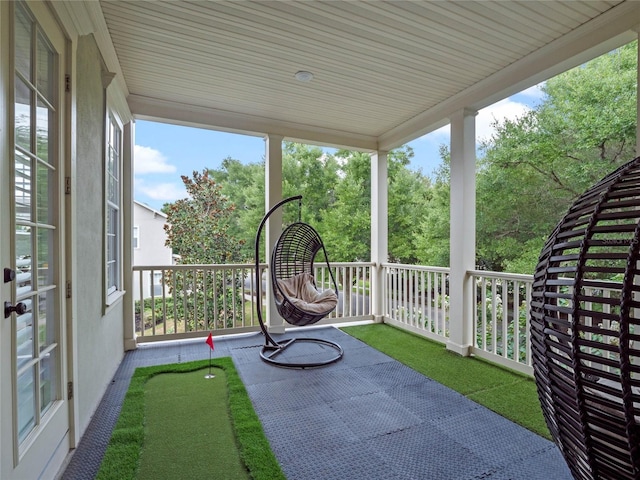 1438 Stickley Ave, Celebration, FL 34747 - view of covered porch
