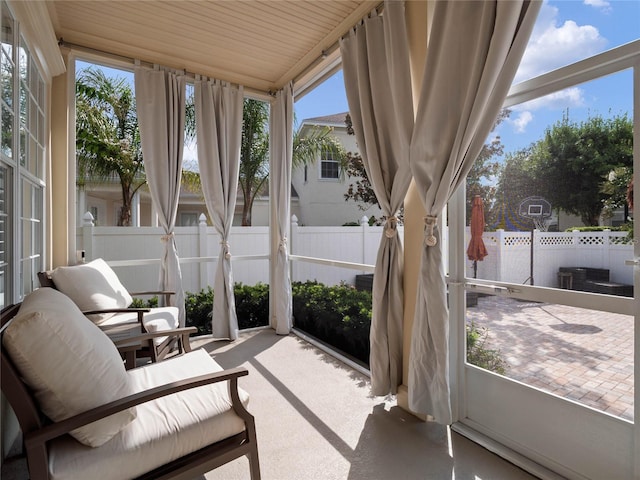 1438 Stickley Ave, Celebration, FL 34747 - sunroom featuring carpet flooring