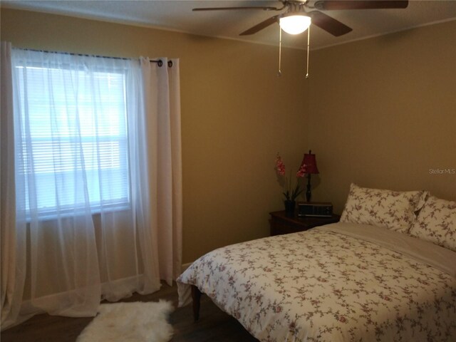 943 Millenbeck Ave, Deltona, FL 32725 - bedroom with ceiling fan