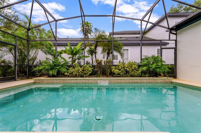 11721 Camden Park Dr, Windermere, FL 34786 - outdoor pool featuring glass enclosure
