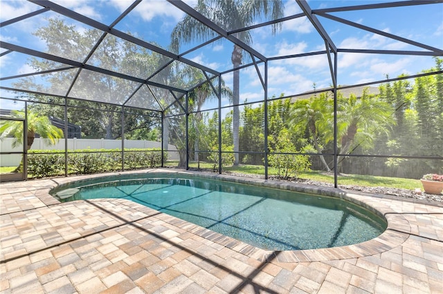 10417 Oakview Pointe Ter, Gotha, FL 34734 - view of pool featuring a patio area and a lanai