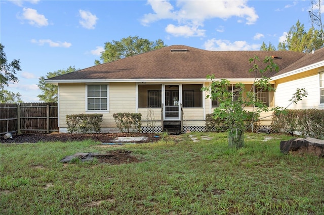 16017 Johns Lake Rd, Clermont, FL 34711 - view of front of home featuring a sunroom