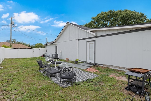 2916 Maldive Ct, Deltona, FL 32738 - view of yard featuring a patio area and cooling unit
