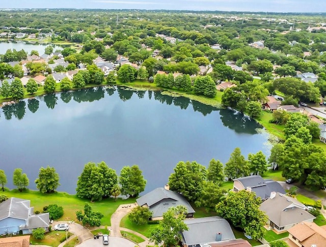 3501 Danby Ct, Orlando, FL 32812 - aerial view of residential area with a large body of water
