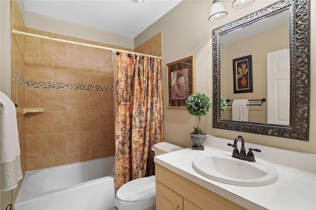 1354 Dutch Elm Dr, Altamonte Springs, FL 32714 - full bath with vanity, shower / bath combo, and toilet