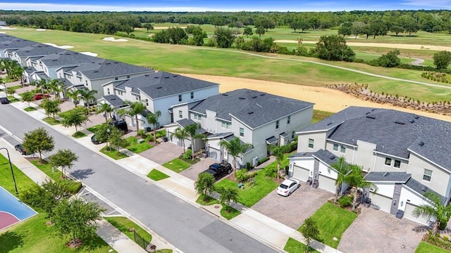 877 Ocean Course Ave, Davenport, FL 33896 - aerial view of residential area with a local golf course