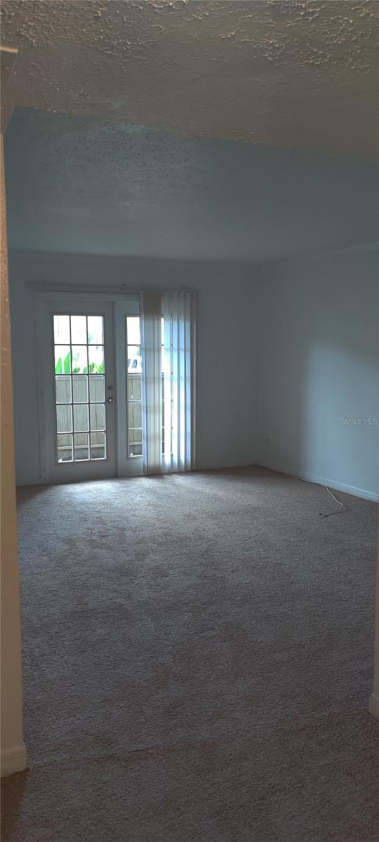 315 Wymore Rd Unit 104, Altamonte Springs, FL 32714 - carpeted empty room with plenty of natural light, a textured ceiling, and baseboards
