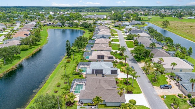 2135 Springwater Ln, Port Orange, FL 32128 - aerial view of residential area featuring a nearby body of water
