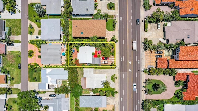 16107 Gulf Blvd, Redington Beach, FL 33708 - aerial view of residential area featuring property parcel outlined
