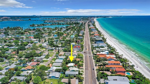 16107 Gulf Blvd, Redington Beach, FL 33708 - aerial view of residential area with extended coastline