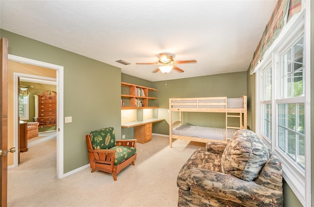 6321 Quarterhorse Cir, Cocoa, FL 32926 - bedroom featuring carpet, multiple windows, and baseboards