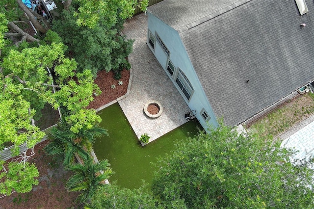 5165 Mystic Point Ct, Orlando, FL 32812 - view from above of property