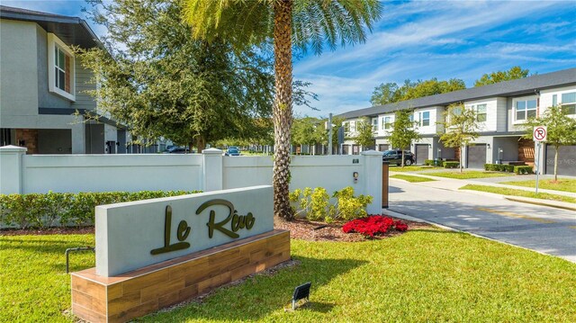 4414 Le Reve Ct, Kissimmee, FL 34746 - community / neighborhood sign featuring a residential view