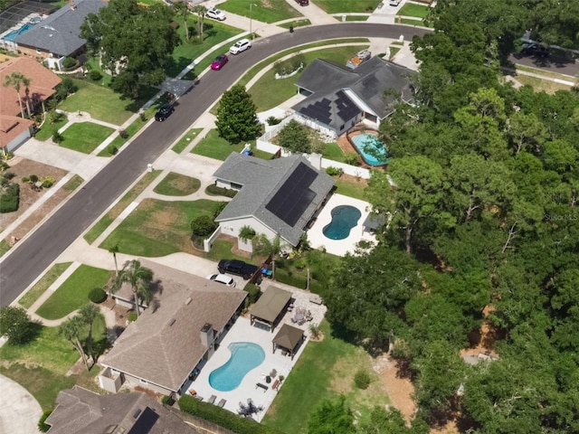 2122 Palm Crest Dr, Apopka, FL 32712 - aerial overview of property's location with a pool area
