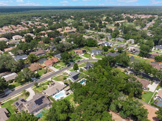 2122 Palm Crest Dr, Apopka, FL 32712 - aerial view of property and surrounding area featuring a pool area