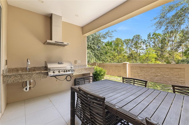 3149 Brasilia Ave, Kissimmee, FL 34747 - view of patio / terrace featuring area for grilling and outdoor dining area