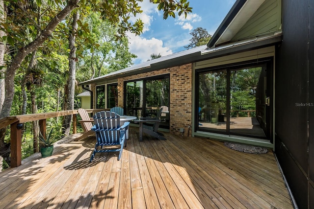 20 Twelve Oaks Trl, Ormond Beach, FL 32174 - view of wooden terrace