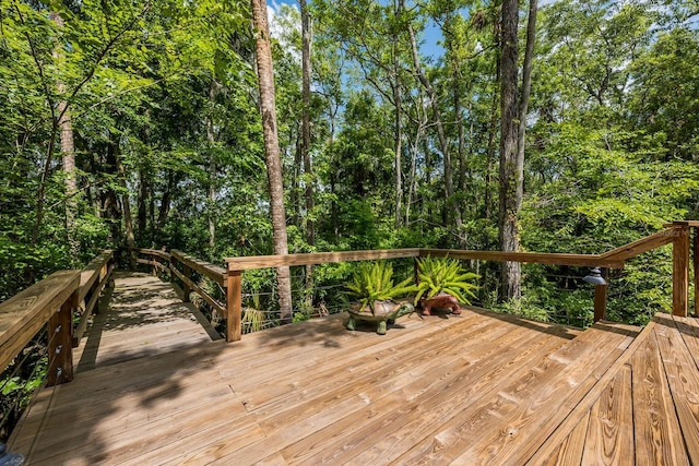 20 Twelve Oaks Trl, Ormond Beach, FL 32174 - view of wooden terrace