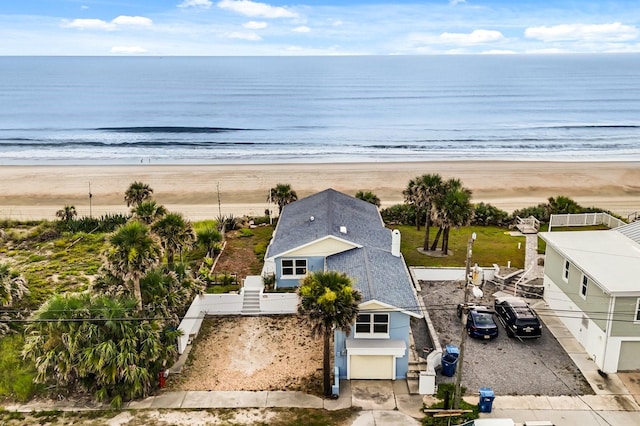 4039 S Atlantic Ave, Port Orange, FL 32127 - aerial view of property and surrounding area with extended coastline