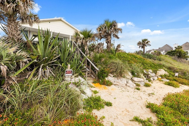 4039 S Atlantic Ave, Port Orange, FL 32127 - view of yard
