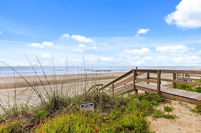 4039 S Atlantic Ave, Port Orange, FL 32127 - water view with local beach