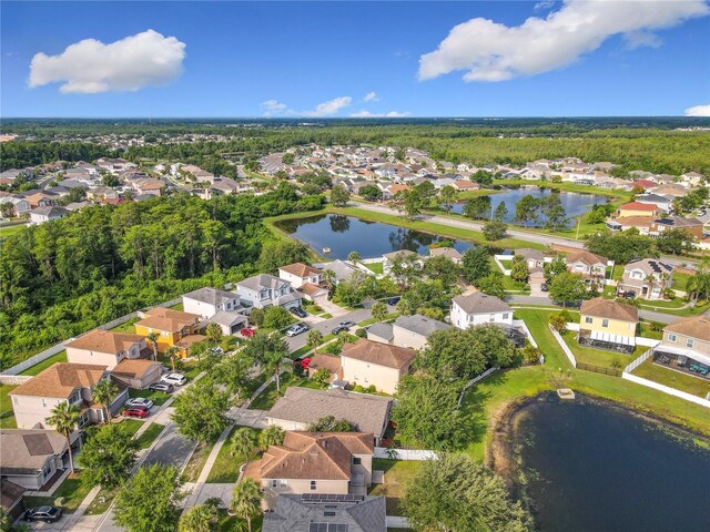 1803 Meadow Pond Way, Orlando, FL 32824 - aerial view of residential area with a nearby body of water