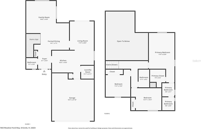 1803 Meadow Pond Way, Orlando, FL 32824 - home floor plan