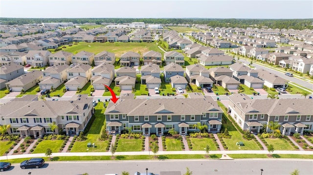 13452 Sagestone Dr, Winter Garden, FL 34787 - aerial perspective of suburban area