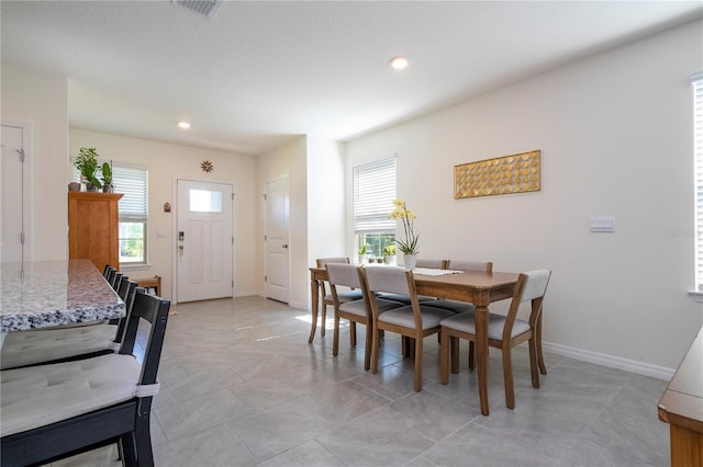 13452 Sagestone Dr, Winter Garden, FL 34787 - dining area featuring recessed lighting and baseboards