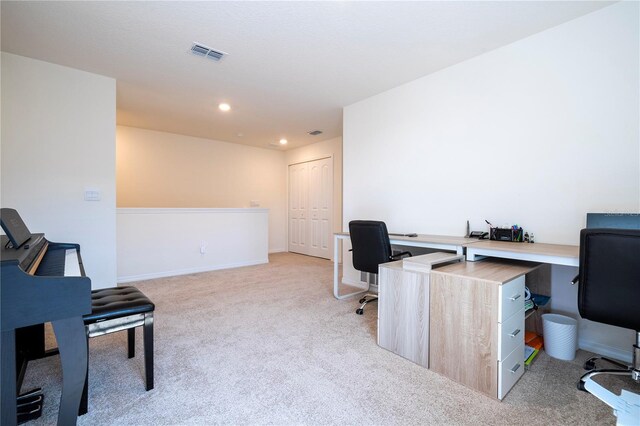 13452 Sagestone Dr, Winter Garden, FL 34787 - carpeted office space with recessed lighting and baseboards