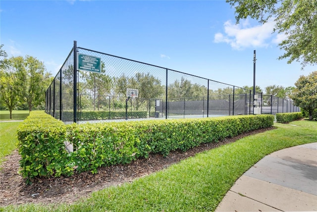 7715 Anselmo Ln, Windermere, FL 34786 - view of tennis court with community basketball court
