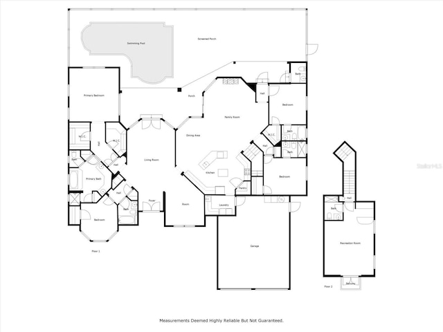 1319 Johns Cove Ln, Oakland, FL 34787 - room layout