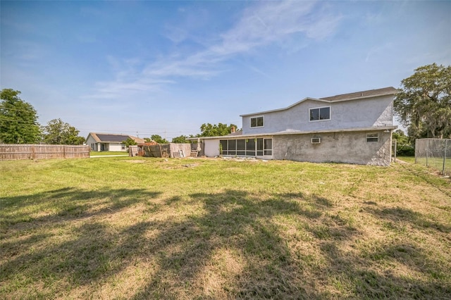 1601 Randolph St, Deltona, FL 32725 - view of yard with a sunroom