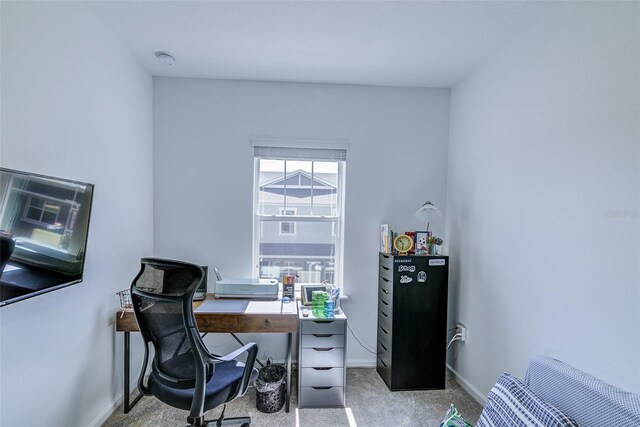 625 Dogfish Ln, Debary, FL 32713 - office featuring carpet flooring and baseboards