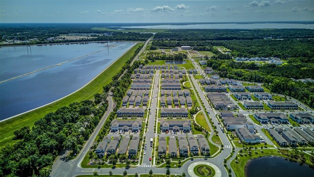 625 Dogfish Ln, Debary, FL 32713 - aerial overview of property's location with a large body of water and nearby suburban area