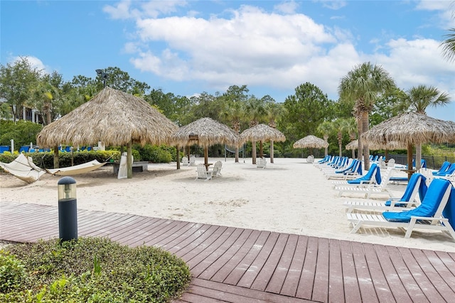 110 Watling Way Unit 25204, Davenport, FL 33837 - wooden terrace featuring a gazebo