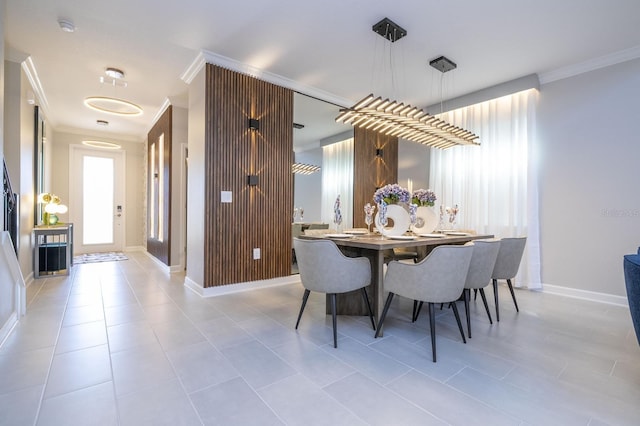 8964 Takeaway Way, Davenport, FL 33896 - dining space with ornamental molding and baseboards