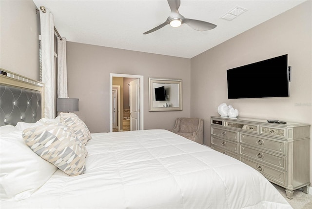 1403 Rolling Fairway Dr, Davenport, FL 33896 - bedroom featuring ceiling fan and ensuite bathroom