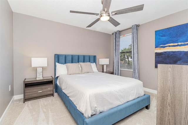 1403 Rolling Fairway Dr, Davenport, FL 33896 - carpeted bedroom featuring baseboards and a ceiling fan