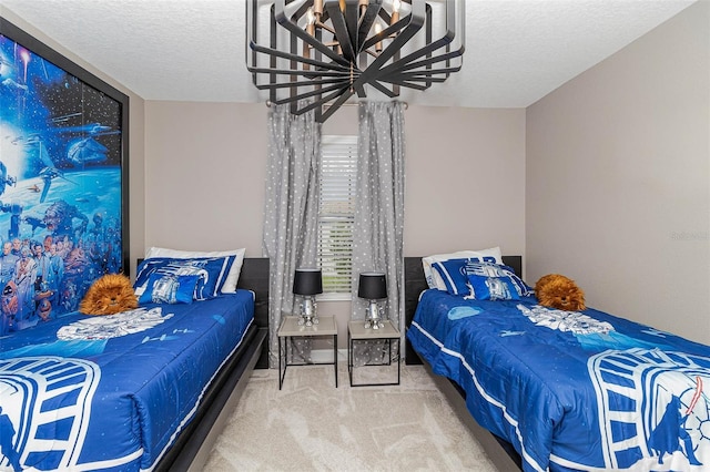 1403 Rolling Fairway Dr, Davenport, FL 33896 - carpeted bedroom featuring a textured ceiling