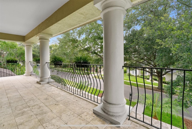 3372 Bellington Dr, Orlando, FL 32835 - view of patio with a balcony