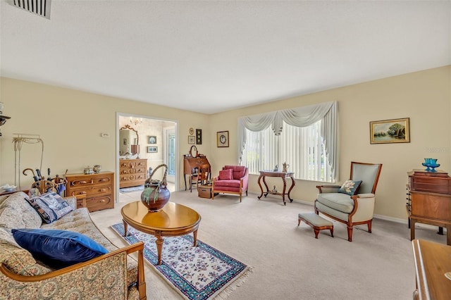 1115 Lake Francis Dr, Apopka, FL 32712 - carpeted living room with baseboards