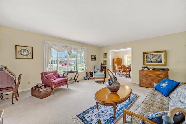 1115 Lake Francis Dr, Apopka, FL 32712 - living room with light colored carpet