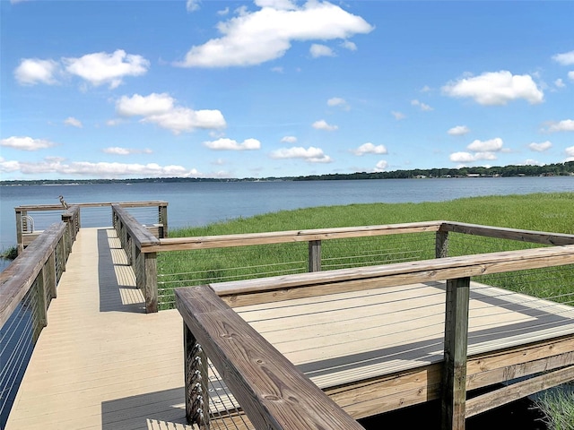 16729 Tall Grass Ln, Clermont, FL 34711 - dock area with a water view